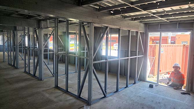 toilet ablution block 12x21m male female hospital installed